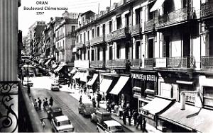 Oran - Boulevard Clemenceau - 1957